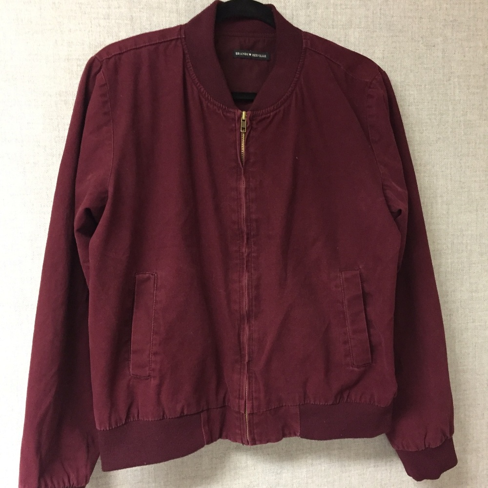 Brandy Melville Burgundy Jacket